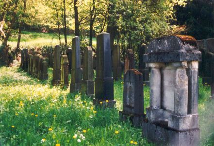 alle Grber sind nach Osten gerichtet